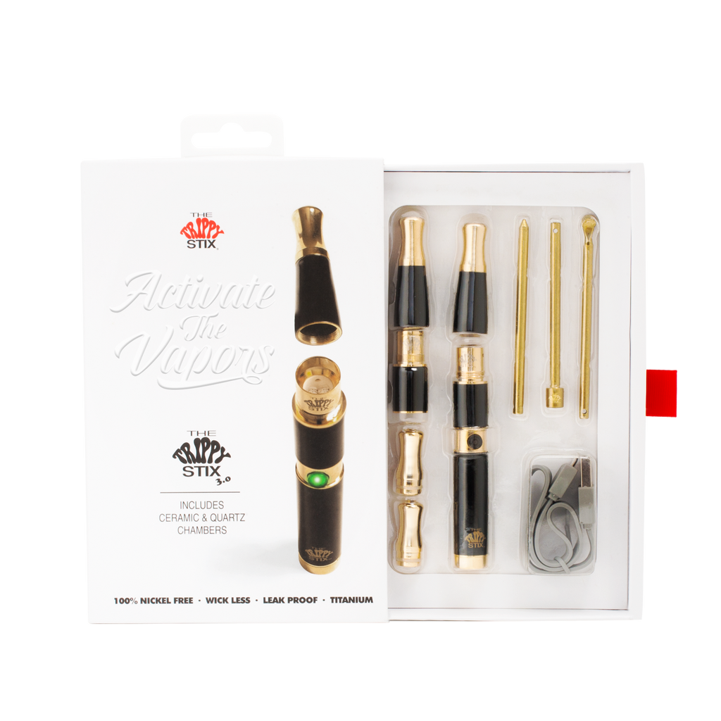 3.0 Ceramic & Quartz Vaporizer (Black)