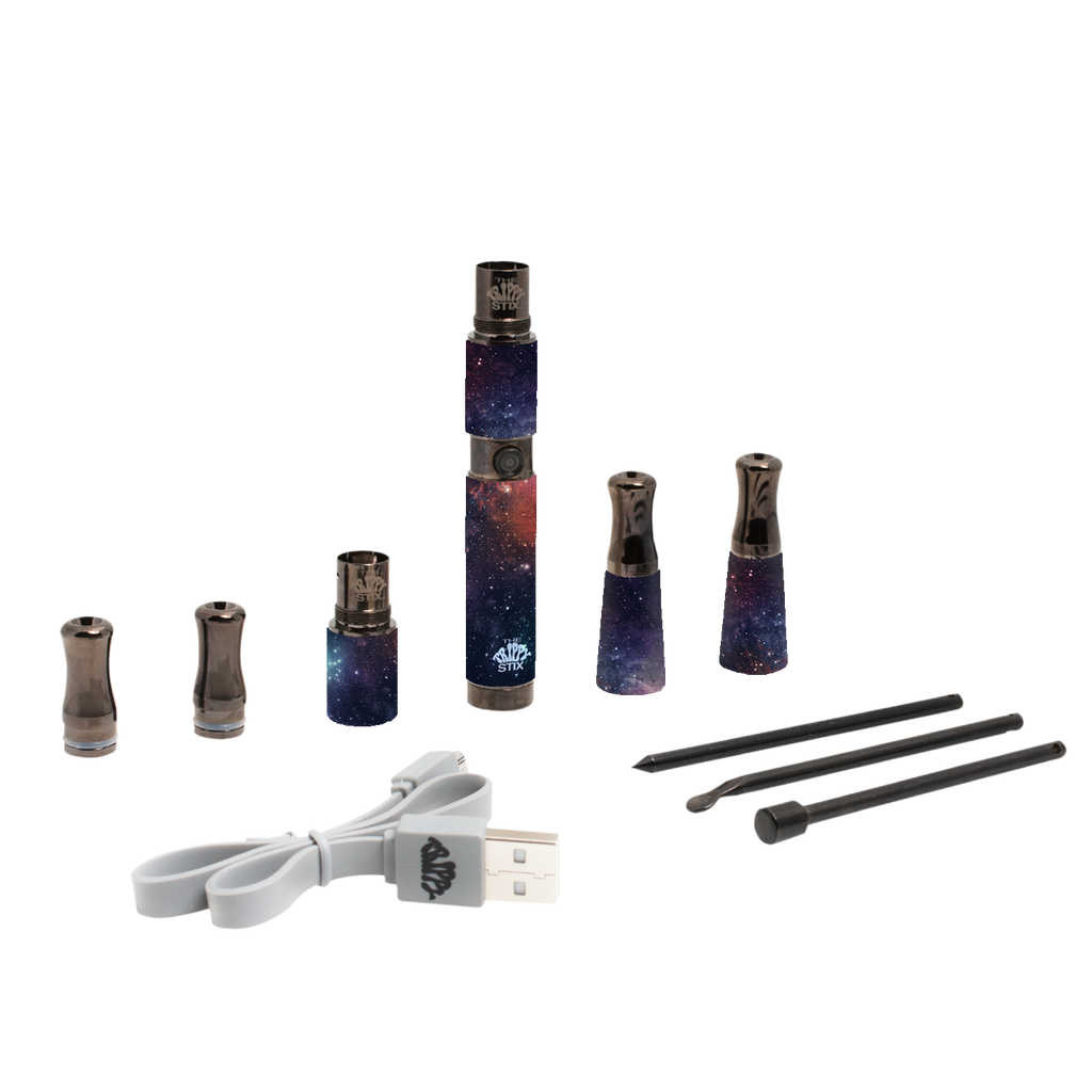 3.0 Ceramic & Quartz Vaporizer- GALAXY (Gun Metal)