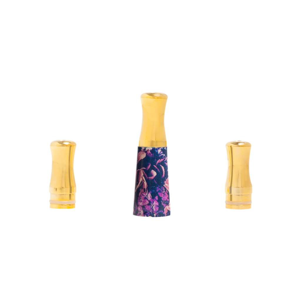 3.0 Ceramic & Quartz Vaporizer- BUDS & ROSES (GOLD)