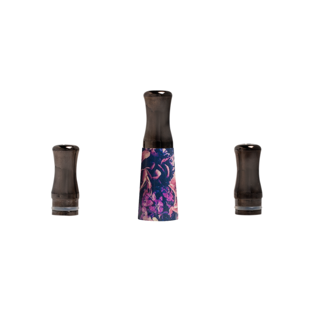 3.0 Ceramic & Quartz Vaporizer- BUDS & ROSES (GUN METAL)