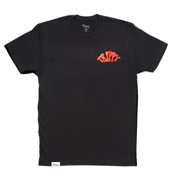 Men's T-Shirt - Red on Black