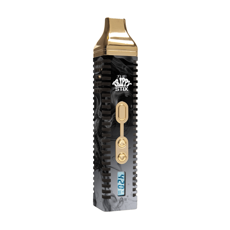 Trippy Skins™ for Herbal Vaporizer - Black Smoke