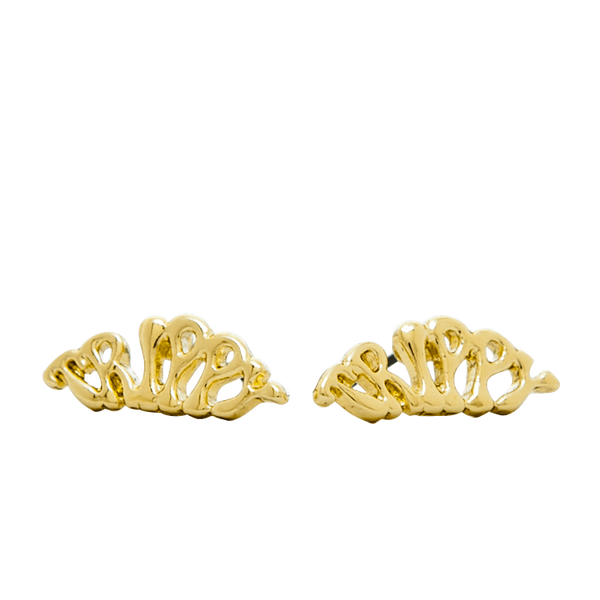 Trippy Earrings - Gold