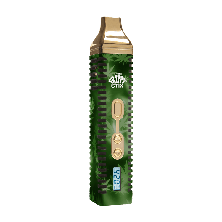 Trippy Skins™ for Herbal Vaporizer - Green Leaf