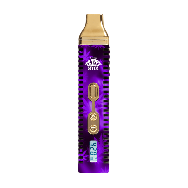 Trippy Skins™ for Herbal Vaporizer - Purple Leaf