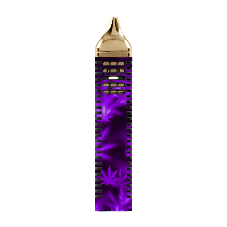 Trippy Skins™ for Herbal Vaporizer - Purple Leaf