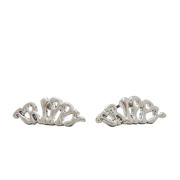 Trippy Earrings - Silver