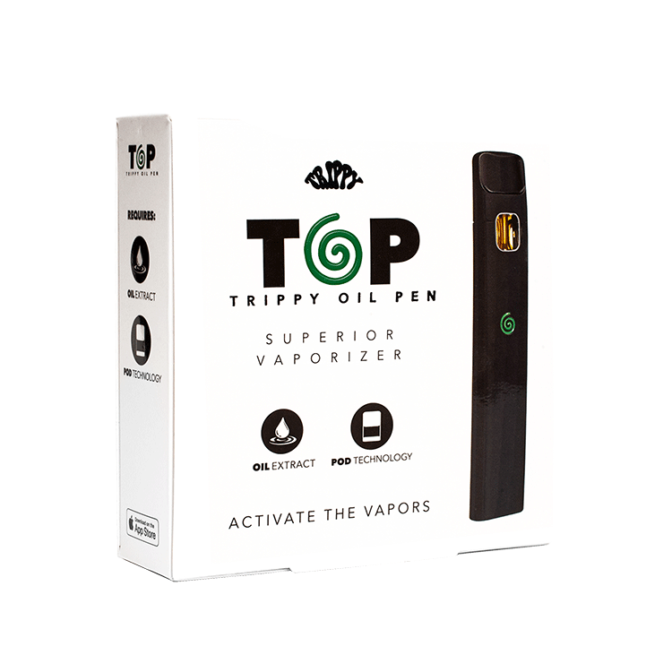 T.O.P - Trippy Oil Pen Battery (Black Vaporizer)