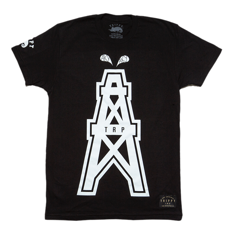 Men's Oil Rig T-Shirt (Black)