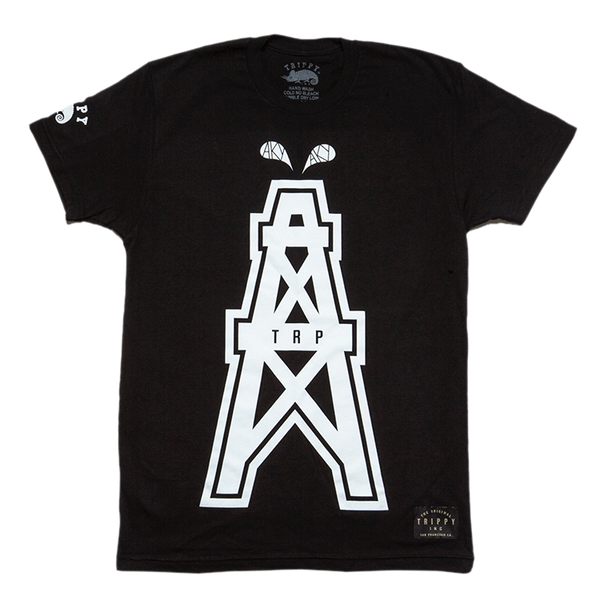 Men's Oil Rig T-Shirt (Black)