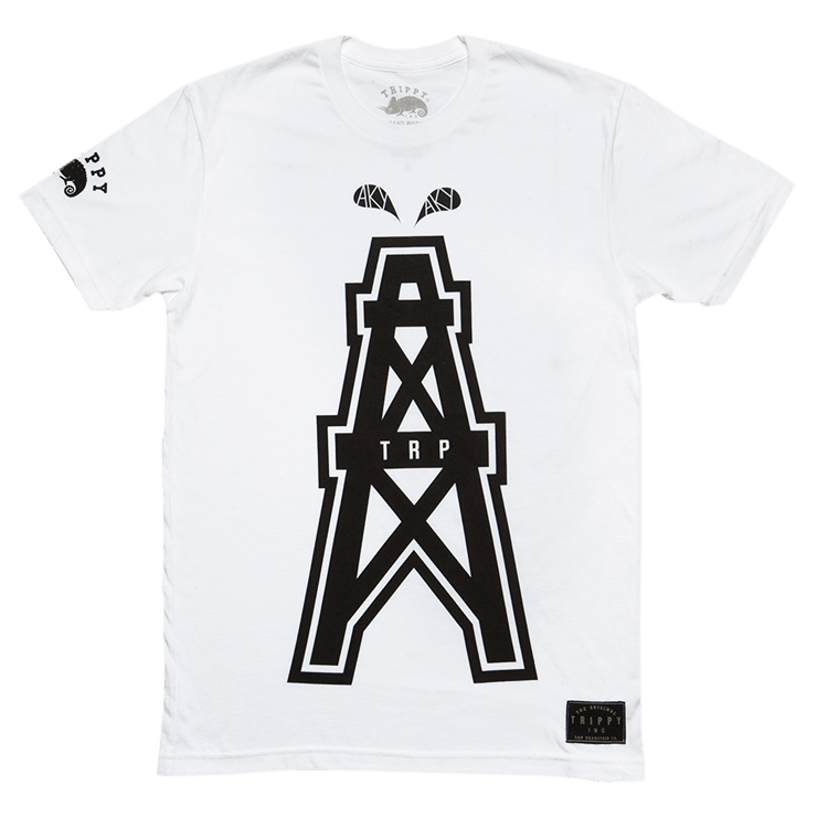 Men's Oil Rig T-Shirt (White)