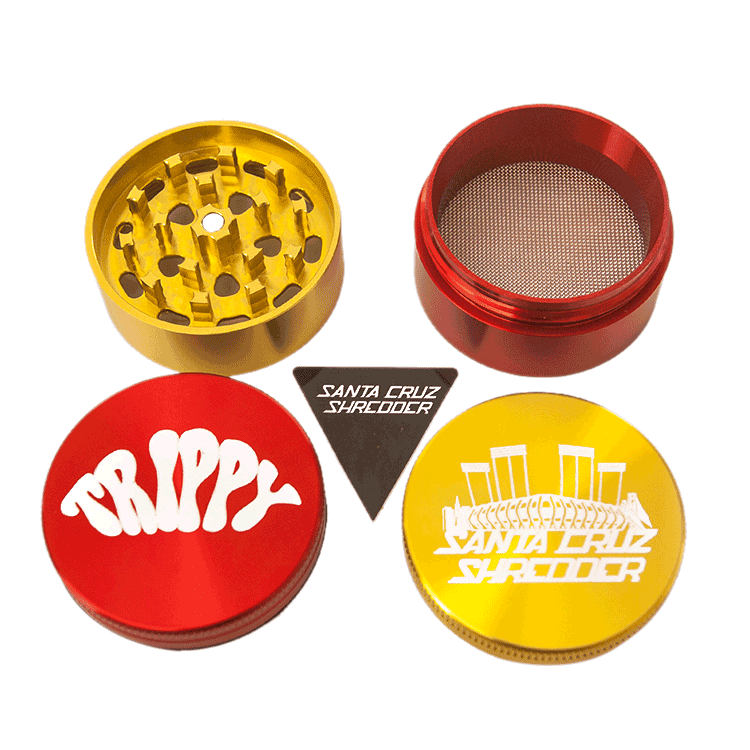 Santa Cruz Shredder - The Trippy Stix Edition® (Red & Gold)