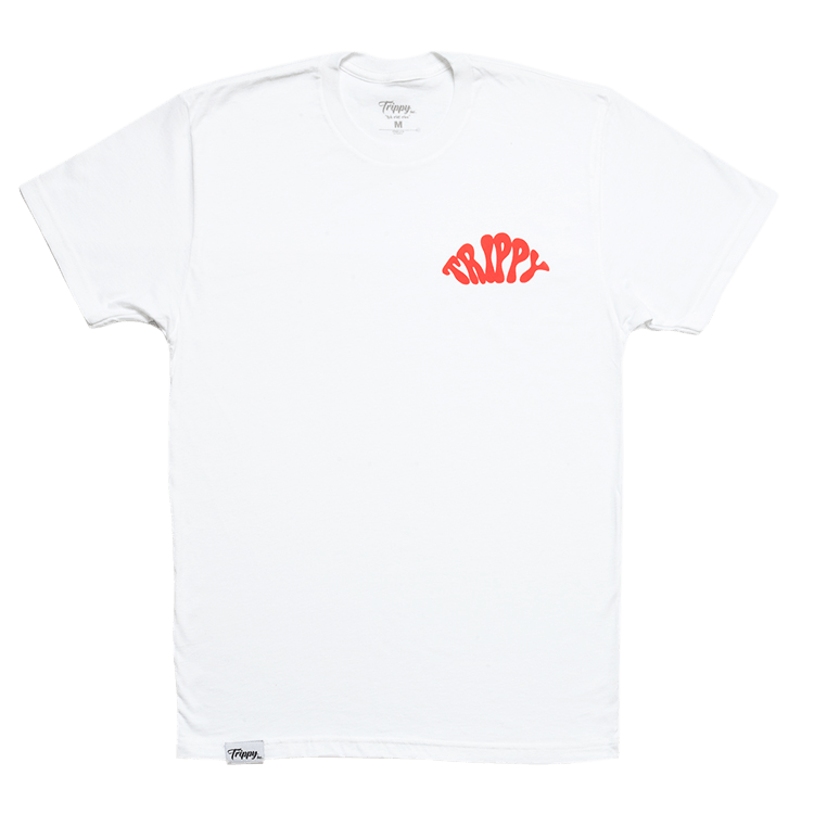 Men's T-Shirt - Red on White
